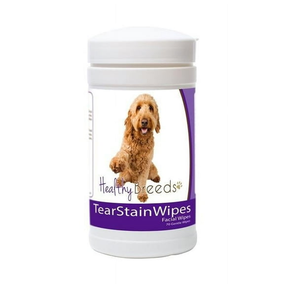 Healthy Breeds 840235152330 Goldendoodle Tear Stain Wipes