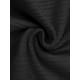 thumbnail image 5 of Conjunto de Pijamas para Mujeres INSPIRE CHIC 100% Algodón, Botones, Cuello Notch, Ropa de Dormir de Manga Corta, Trajes de 2 Piezas con Bolsillos, Talla L, Negro, 5 of 6