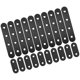 thumbnail image 5 of 20 piezas placas rectas soportes de acero inoxidable muebles accesorios de unión de reparación plana, 5 of 7
