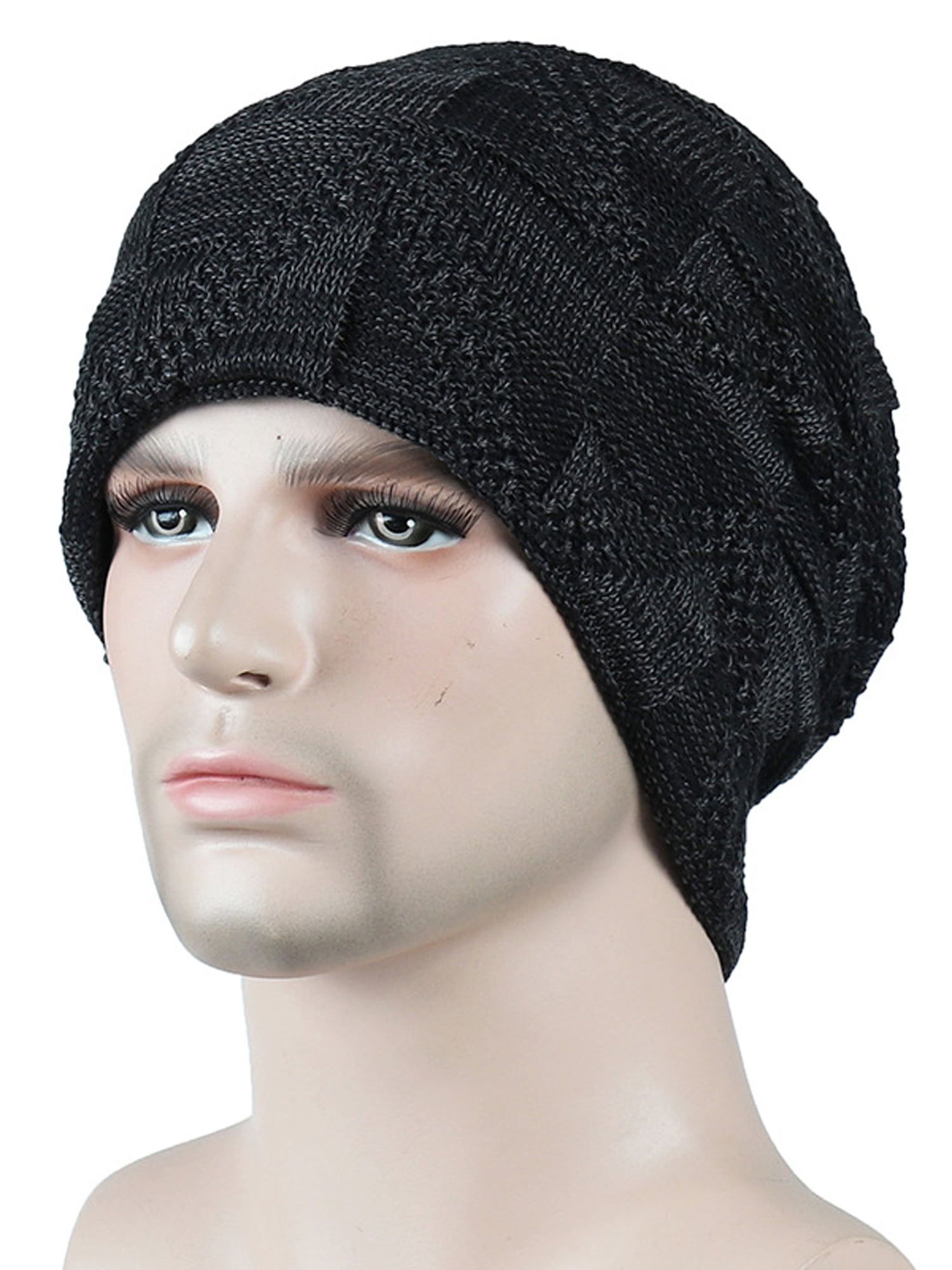 mens knitted beanie hats