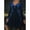 Blue, variant on Women's 2024 V Neck Velvet Dress Pocket Long Sleeve Fall Winter Wrap Tunic Short Party Wedding Guest Dress Women S Dresses for Wedding Lace Dresses for Wedding Guest Womens Formal Long Dresses for