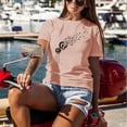 thumbnail image 4 of XCHQRTI Dandelion Shirts for Women Graphic Tshirts Short Sleeve Summer Tunic Tees, 4 of 9