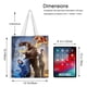 thumbnail image 5 of The Fantastic Four Bolso de tela con estampado de lienzo para mujer, bolsa de compras reutilizable y estética, con cremallera interior, regalo para mujer,38*45cm., 5 of 6