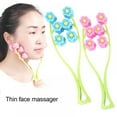 thumbnail image 3 of Face Massager,Facial Massage, Flower Type Massage Roller for V Face Pull Tight Firming, Beauty Tool, 3 of 9