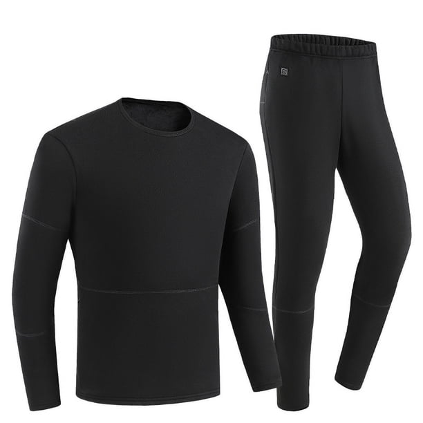 Pantalones de ropa interior térmica con calefacción inteligente Conjuntos para hombres y mujeres Conjunto calefactor de revestimiento térmico de 28 zonas para calentar el cuerpo humano