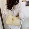 thumbnail image 3 of Bolsos para mujer 2025, nuevo estilo, diseño de nicho, bolso baguette de verano de alta calidad, bolso de hombro bajo el brazo de gran capacidad., 3 of 5