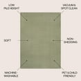 thumbnail image 4 of JONATHAN Y WASHABLE 4 x 6 Area Rug, Twyla - Sage Green, WSH300H-4, 4 of 10