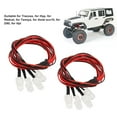 thumbnail image 3 of RC Car Headlights Taillight, Universal 2 White and 2 Yellow Lights 4 LED RC Car Lights  for Modification, 3 of 7