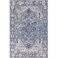 thumbnail image 4 of Mark&Day Area Rugs, 9x12 Manche Traditional Denim Area Rug, Blue Lilac Cream Carpet for Living Room, Bedroom or Kitchen (9' x 12'), 4 of 7