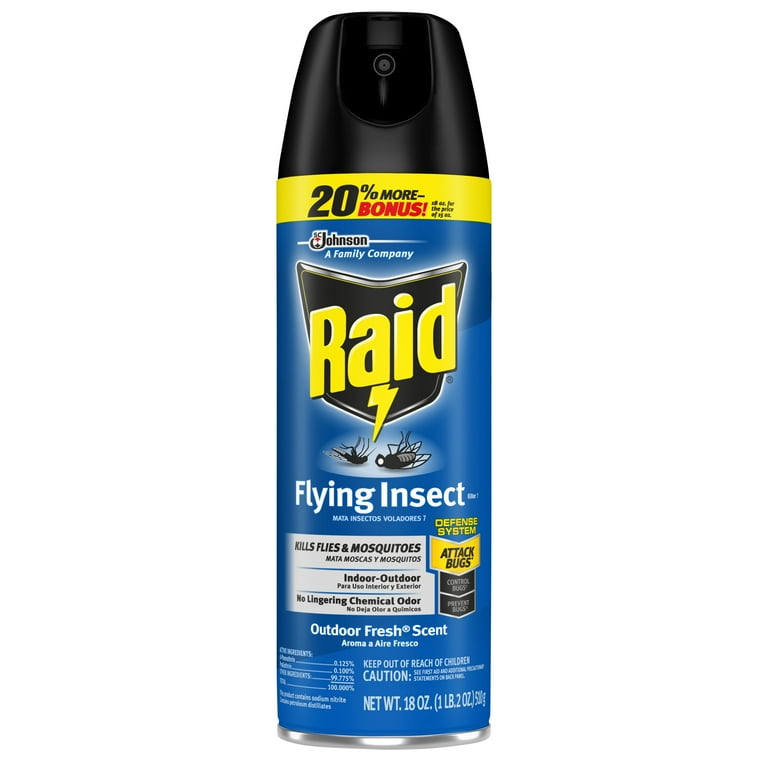 Raid bug spray discount