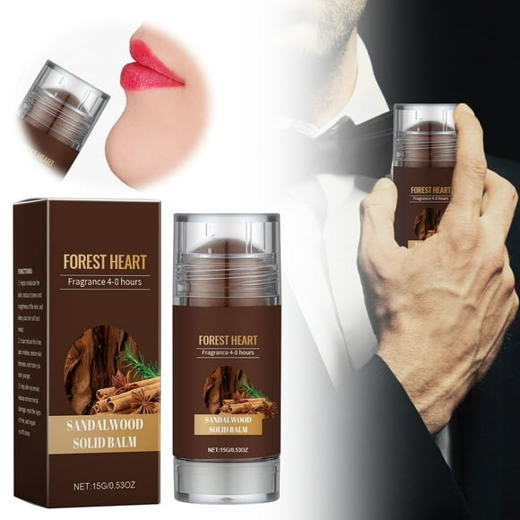 Sandalwood Solid Perfume Natural Light Fragrance Refreshing And Long Lasting Daily Dating Charm Portable Solid Perfume