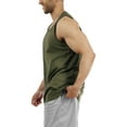 thumbnail image 5 of Ma Croix Men's Basic Sleeveless T Shirts Casual Active Hipster Tank Top, 5 of 7