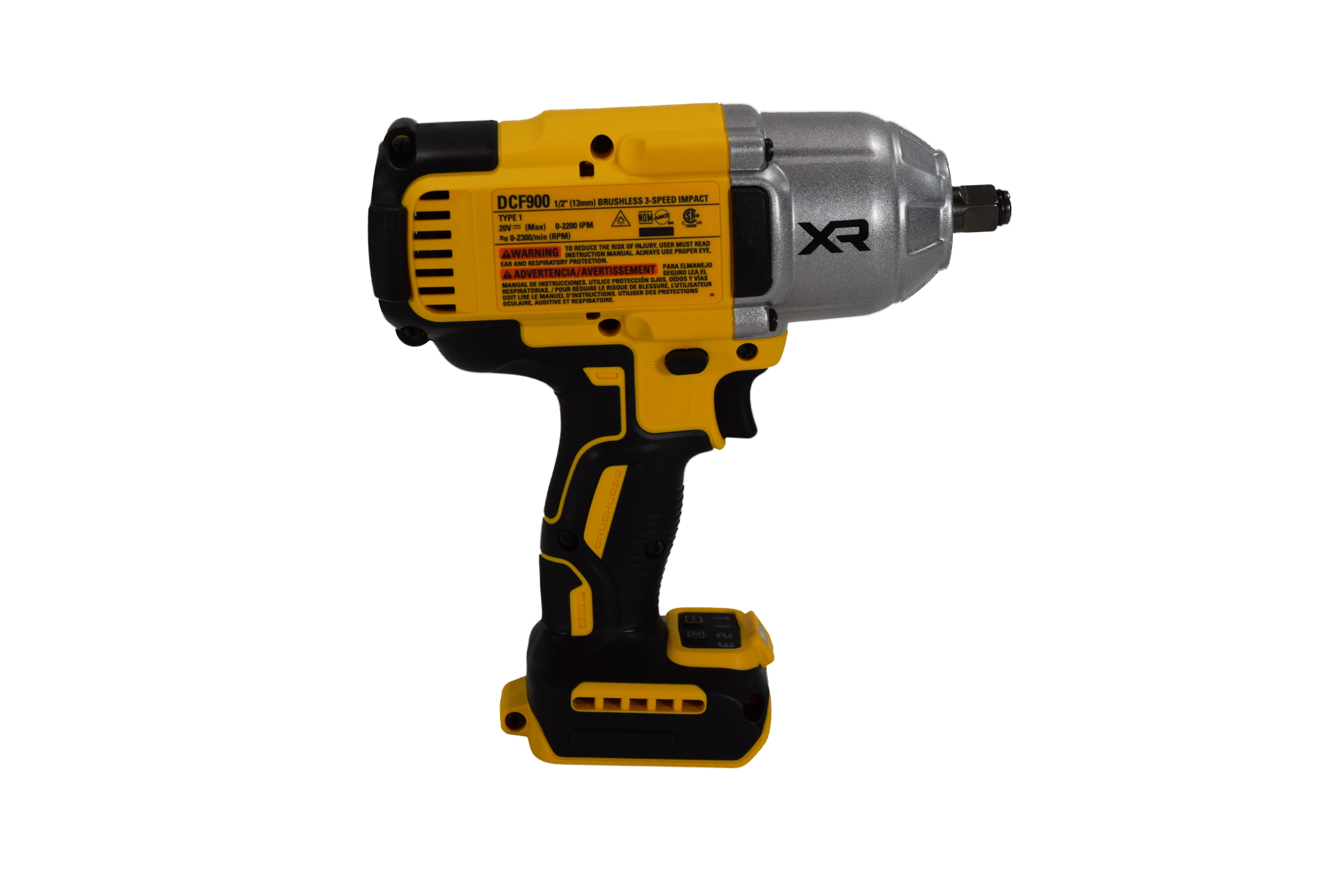 DEWALT DCF900P2 20V, 1/2" Cordless Friction Ring Impact Wrench 5Ah, 4-Speed