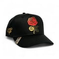 thumbnail image 1 of VAGO Style COMO LA FLOR Gold Gorra Artesanal Ng Visera Curva, 1 of 5
