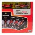 thumbnail image 4 of Set Fórmula Racing Bburago Vehículos Ferrari de Metal con Exhibidor de Plástico 8 Piezas, 4 of 4