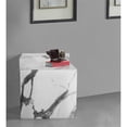 thumbnail image 2 of Meridian Furniture Aritzia White End Table, 2 of 2