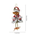 thumbnail image 3 of Mecorevxz Christmas Fabric Hanging Ornaments,Christmas Cute Doll Small Pendant Christmas Tree Hanging Decorations,Car Hanging Decoration(D), 3 of 8