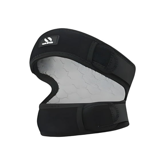 BESTSKY Patella Knee Brace,Stabilize the Patella Knee Pads Volleyball Girls,Two-Way loop fastener Knee Sleeves for Women,Black&gray