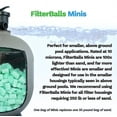 thumbnail image 2 of FilterBalls Minis - Made in the USA, Easy to Install Above Ground Pool Filter Media, Replacement for Sand, 1 Cubic Foot, 2 of 9