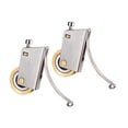 thumbnail image 1 of 2 piezas de accesorios de repuesto para rodillos tándem de puerta corrediza con pantalla silenciosa para Rueda cóncava única, 1 of 9