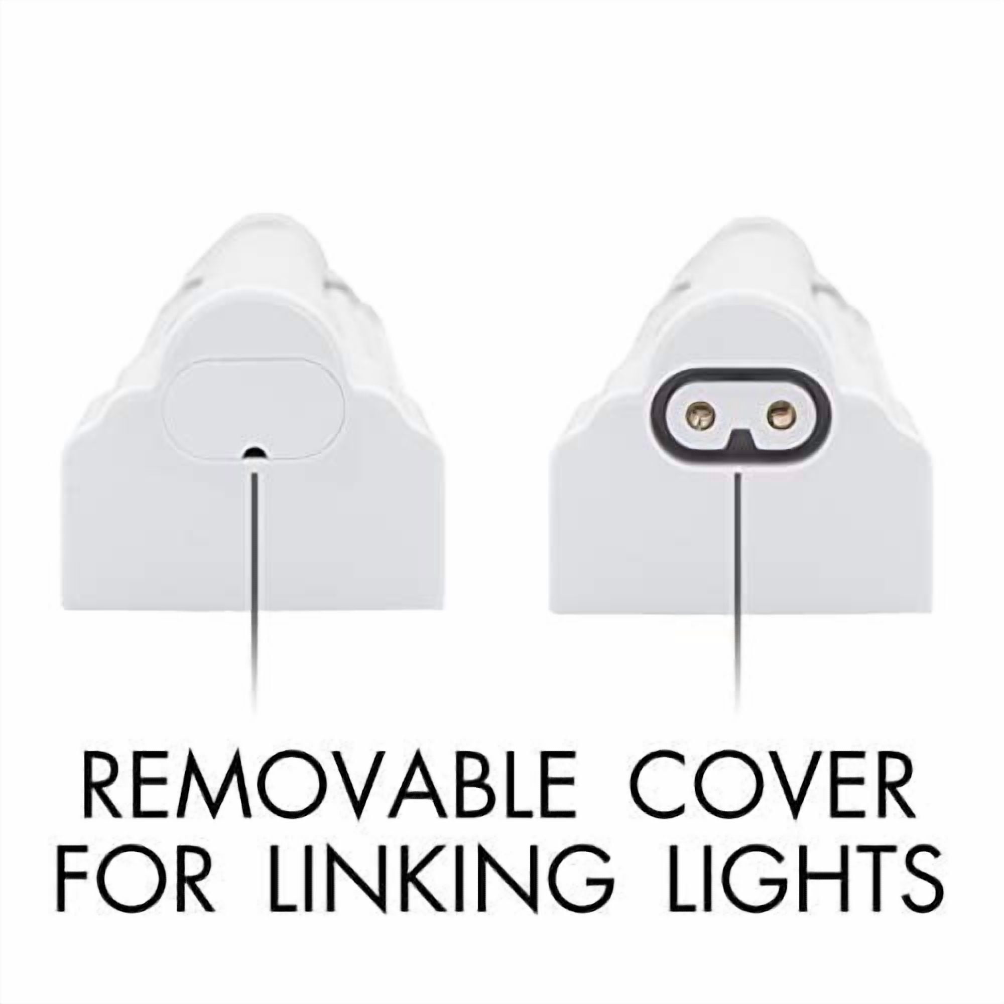 Maxxima 24 in. LED Under Cabinet Light, Linkable, 1200 Lumens, 3000K Warm White, White, On/Off Switch