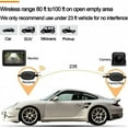 thumbnail image 4 of Wireless Backup Camera Kit 4.3 inch Tft Lcd Rear View Mirror Monitor Waterproof Night Vision Back up Camera Kit Black, 4 of 5