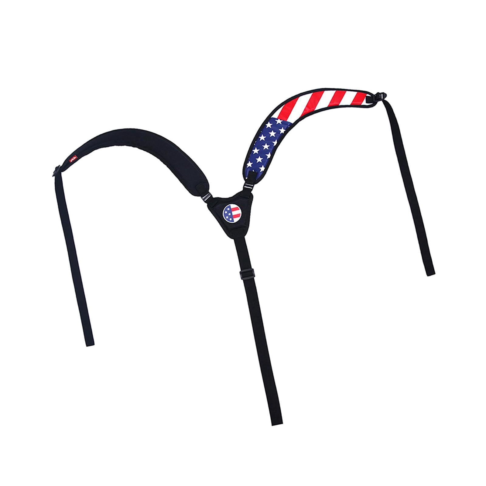 harayaa Golf Bag Shoulder Strap Comfortable Adjustable Golf Bag Carry Strap Shoulder Pad Y Shaped