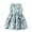 Light Blue B, variant on QSXADF Girls' Summer Casual Floral Dress Girl's Sleeveless Printed Dress Fashionable AndPrincess Dress Breathable Gentle And Comfortable Dress Summer Outfits