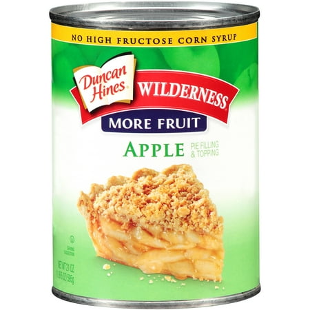 Wilderness More Fruit Apple Pie Filling or Topping, 21 oz