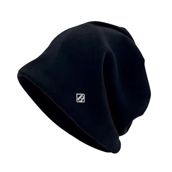 CYSFASHION Beanie for Women Cozy Beanies Hats Men Oversized Skull Cap Fall Fashion Must Have Fleece Men's Hats & Caps Black