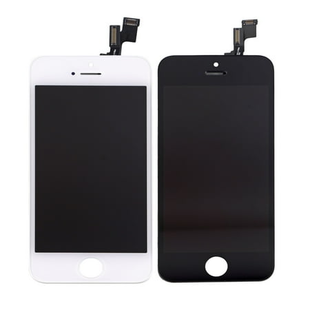 Front Housing LCD Display Touch Digitizer Screen Assembly for iphone 5S Black