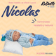 thumbnail image 2 of Muñeco Reborn Nicolás 55cm Mameluco y Kit Esencial, 2 of 4