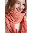 thumbnail image 3 of SURJDE Womens Thick Ribbed Knit Winter Infinity Circle Loop Scarf, 3 of 5