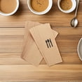 thumbnail image 1 of Luxshiny 300Pcs Brown Paper Silverware Bags for Fast Food and Party Tableware Storage, 1 of 6