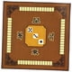 thumbnail image 3 of Funda para mesa de Mahjong, tapete de Mahjong, 78 x 78 cm, con reducción de ruido Marrón, 3 of 9
