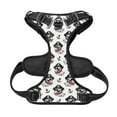 thumbnail image 2 of No Pull Dog Harness For Medium Dogs Easy Walk Dog Vest Adjustable Collars Harnesses & Leashes Set Breathable Oxford Outdoor Walking Safety Reflective Strip French Bulldog Pirate Dog, 2 of 9