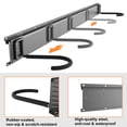 thumbnail image 4 of Portabicicletas TORACK montado en la pared para 5 bicicletas y cascos, 4 of 8