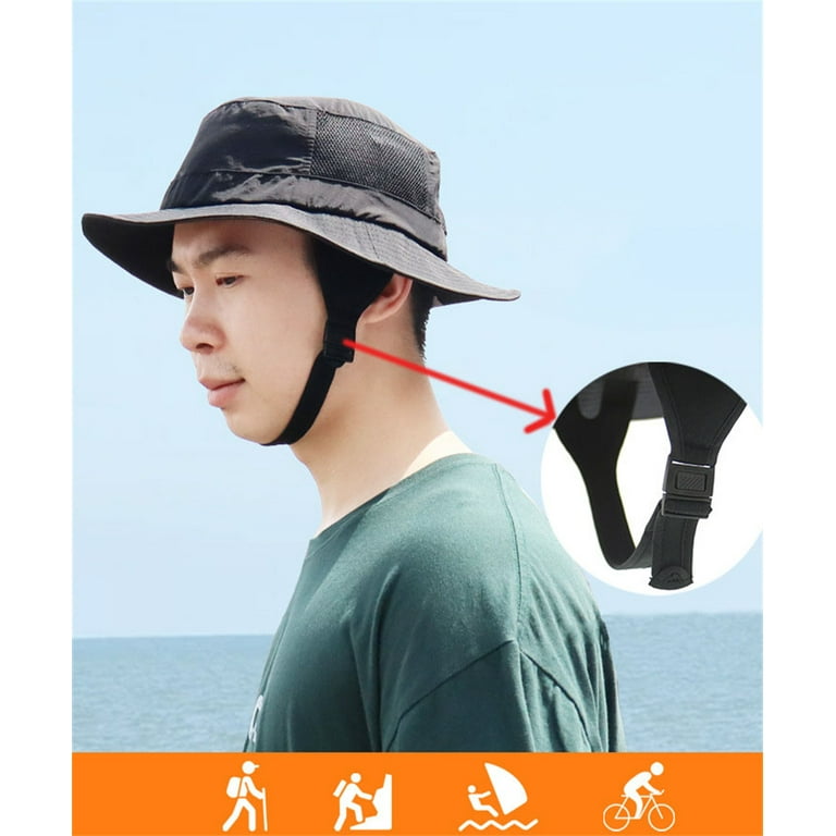 Bucket Hat Sun Hat for Womens Men UPF 50+ Surfing Bucket Hat Sun Protection  Wide Brim Hats Beach Summer Hats Fishing Hat 