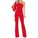 thumbnail image 2 of ICHUANYI Liquidación Mujer Moda Verano Sólido Casual Manga Larga Un Hombro Vendaje Suspender Mono ICHUANYI WER202308232574, 2 of 6