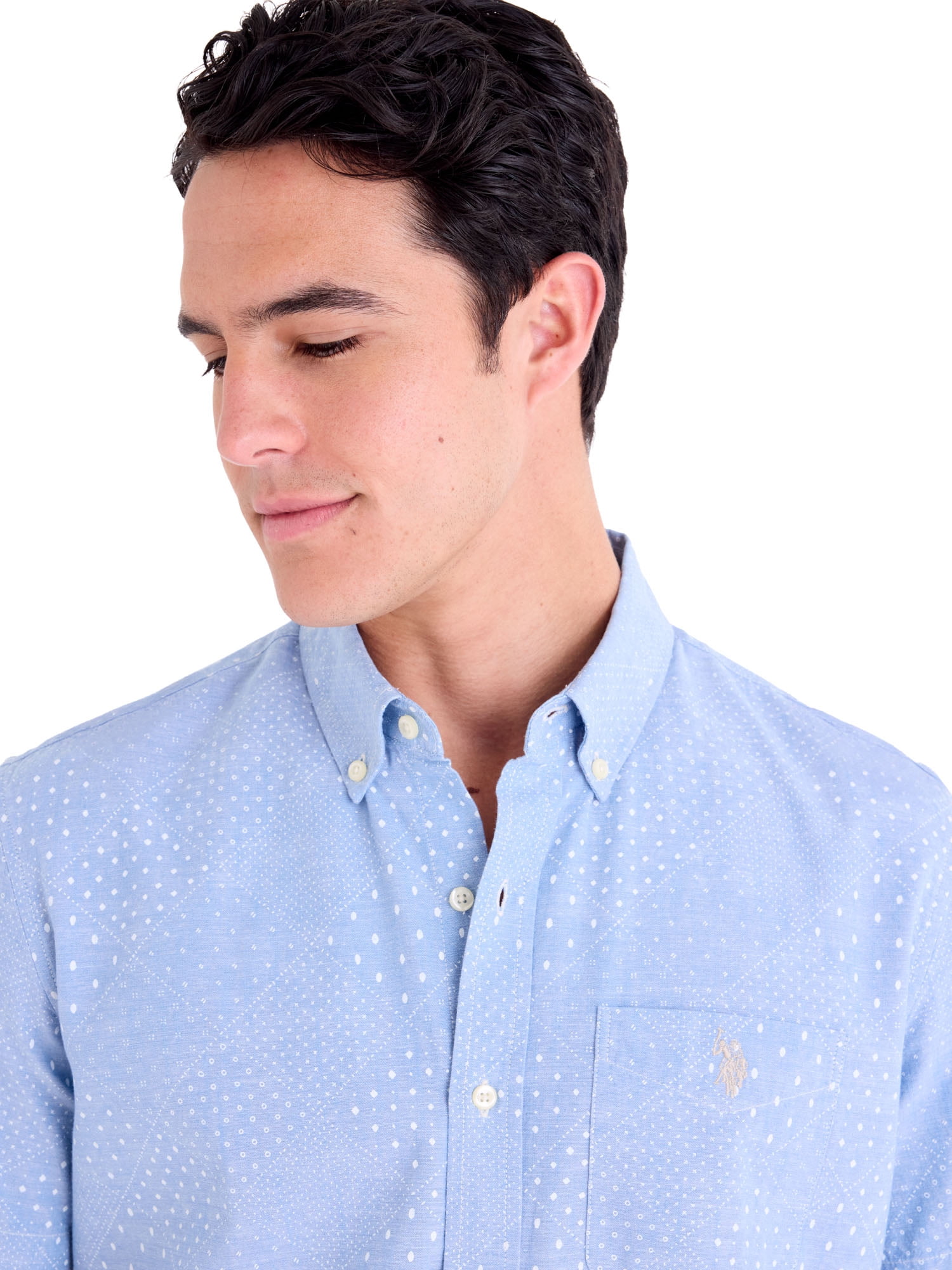 U.S. Polo Assn. Men's Short Sleeve Buttondown Shirt