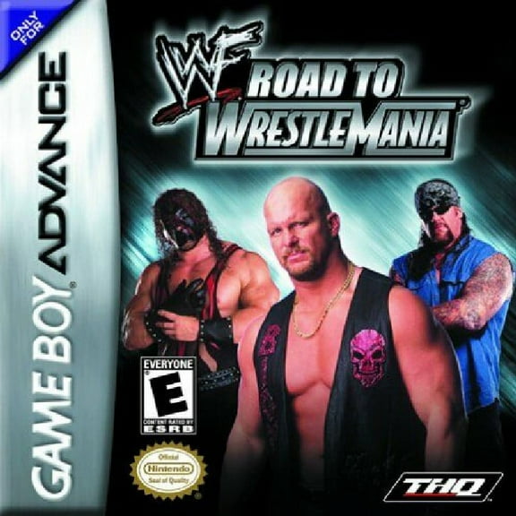 Restored WWF Road to Wrestlemania (Nintendo Game Boy Advance, 2001) (Refurbished)
