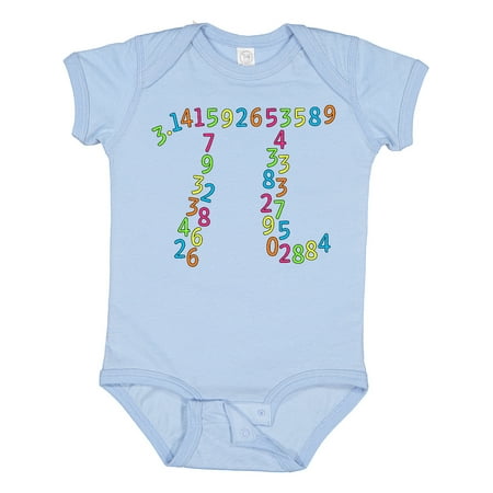 

Inktastic Pi Numbers in Pi Symbol for Pi Day Boys or Girls Baby Bodysuit