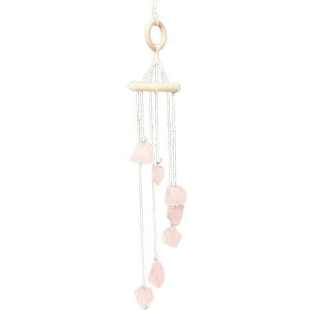 

XIEC Wind Chime Wall-mounted Blessing Bright-colored Backyard Car Hanging Faux Crystal Pendant Garden Decoration