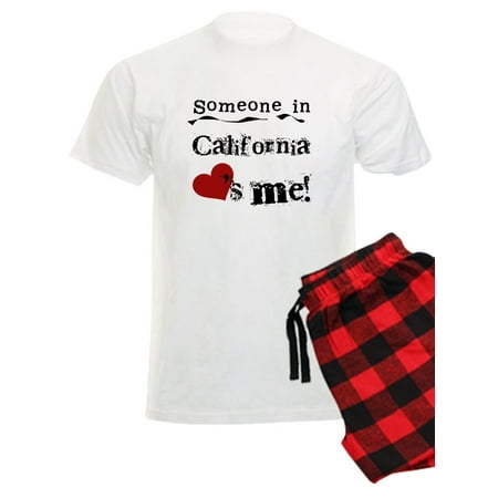 

CafePress - Someone In California - Men s Light Pajamas