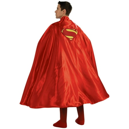 Rubie's Superman Deluxe Cape Embroidered Logo Adult