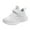 White, variant on Zshosam Kids Sneakers Kids Girls Sneakers Sole Shoes Lightweight Walking Shoes for Girls Size 3,(Beige Big Kids 3)