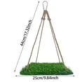 thumbnail image 2 of BotaniNest Natural Sisal Rope And Seagrass Mat Climbing For Small Medium Large Parrots And Birds, 2 of 4