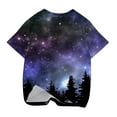 thumbnail image 4 of TAGOLD Toddler Girls Boys Summer Blouses Tops,Toddler Kids Boys Girls Fashion Cute Round Neck Print Short Sleeve Top, 4 of 4