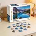 thumbnail image 5 of Weloille 1000 Piece Jigsaw Puzzle, Thickened Cardboard Precision Cut Pieces, Vivid Printing Colorfast Pattern Toy, Intellectual Stress Relief Puzzle for Adult Home Leisure Activity, 5 of 5