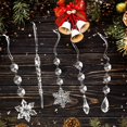 thumbnail image 4 of Adornos colgantes para árboles de Navidad OuMuaMua, juego de 80 piezas de acrílico, 4 of 4